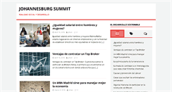 Desktop Screenshot of johannesburgsummit.org