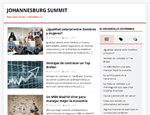 Tablet Screenshot of johannesburgsummit.org